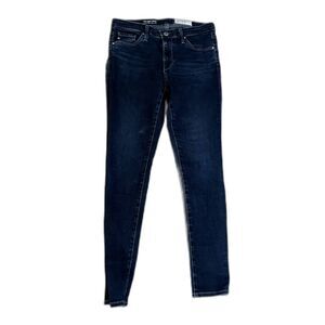 AG for Anthropologie Jeans The High Rise Abbey Black Ankle Skinny Size 26R
